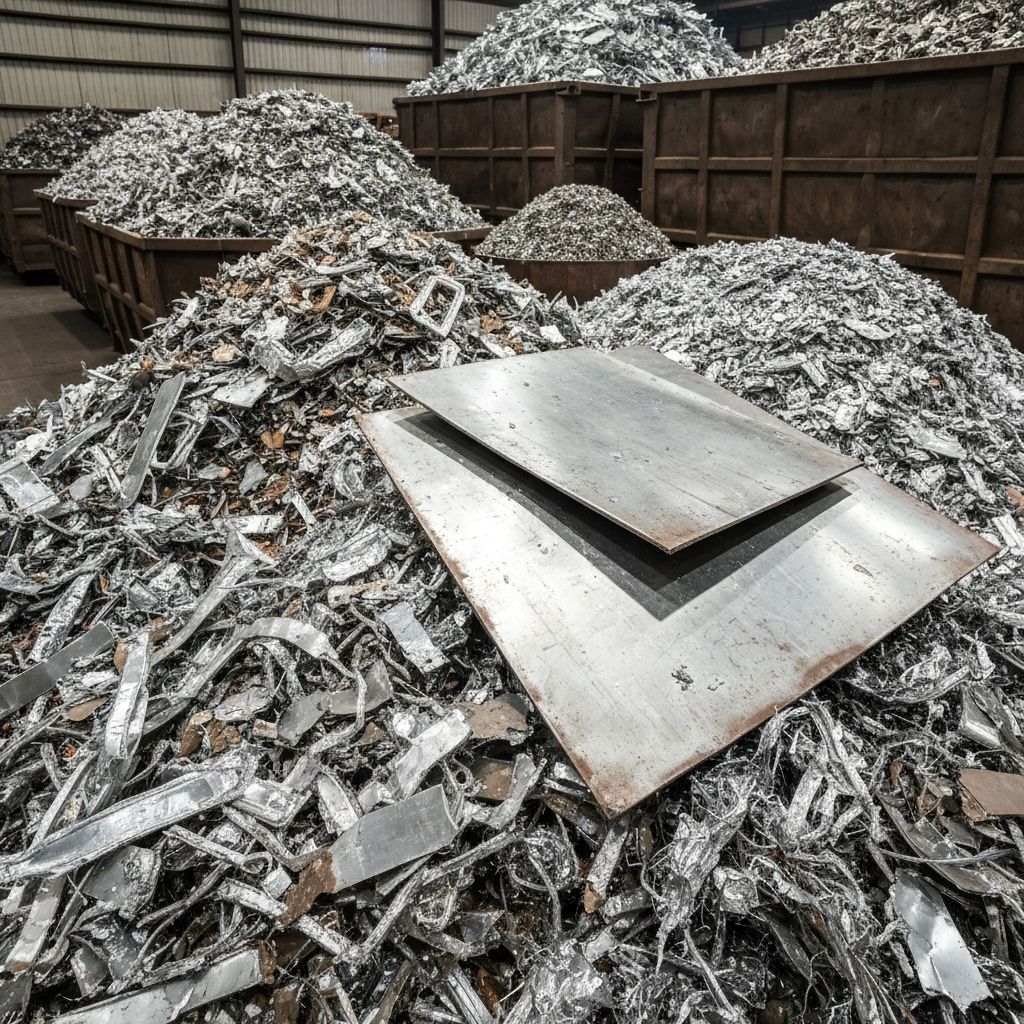 Aluminum scrap recycling